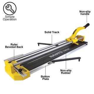 Mesin Pemotong Jubin Navato Tile Cutter Double Rail 650MM 850MM Free ...