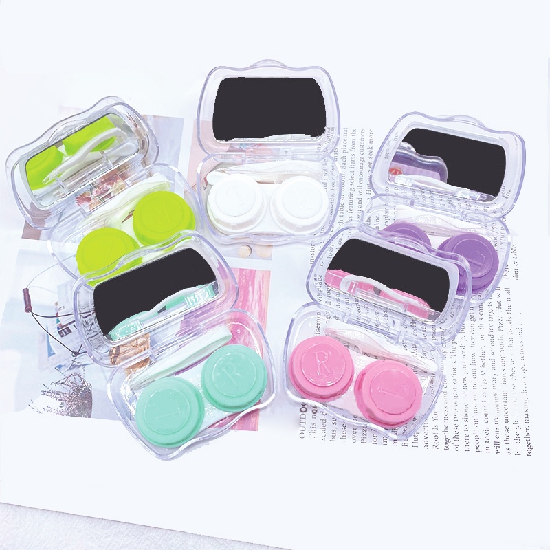 Travel Casing contact lens casing Case Contact Lens Lenses lenses Kotak