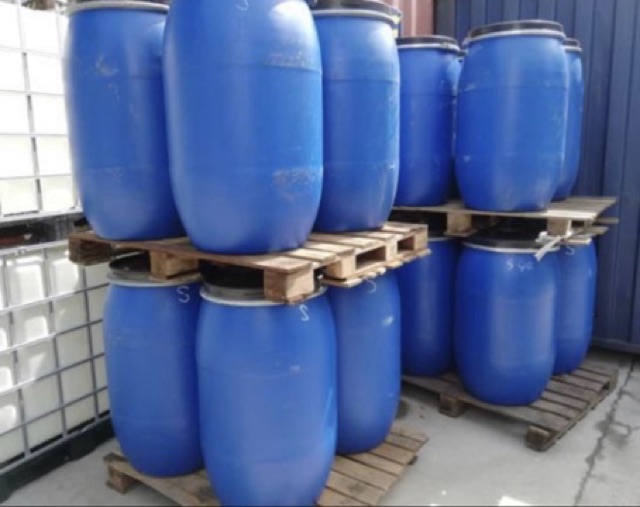 Used Open Top Plastic Blue Drum L Shopee Malaysia