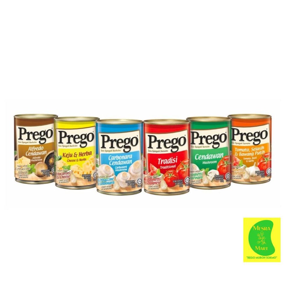 Prego Traditional Pasta Sauce Can 300g