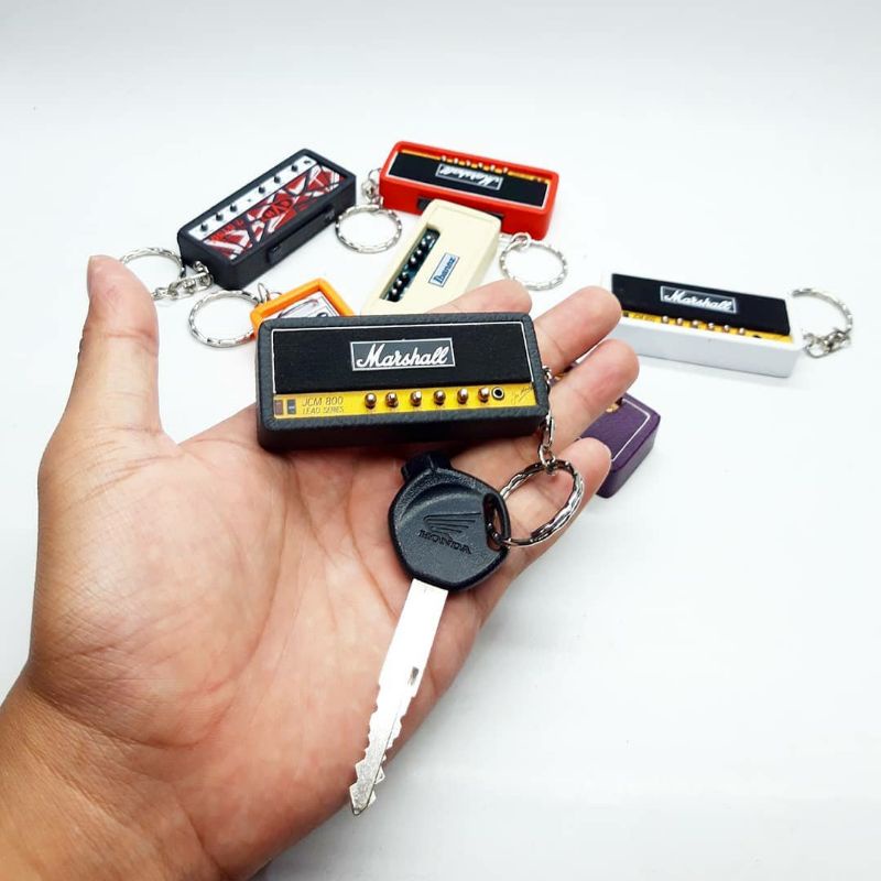 GANTUNGAN Miniature Head Amplifier key chain, Custom marchendise gift ...