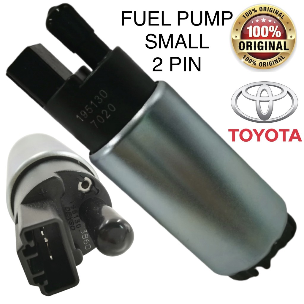 ORIGINAL TOYOTA FUEL PUMP ( 2 SMALL PIN ) NEW | Shopee Malaysia