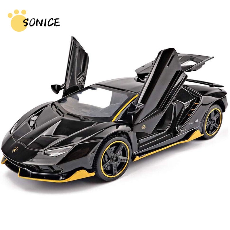 Sonice Toy Car Model 1 32 Lamborghini Centenario LP770 Simulation Alloy Die Casting Toy Ornaments Sports Car Collection Shopee Malaysia