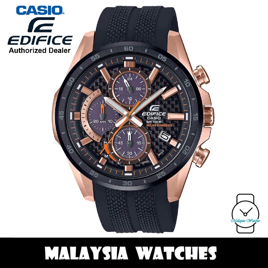 OFFICIAL WARRANTY Casio Edifice EQS 900PB 1AVUDF Solar Power