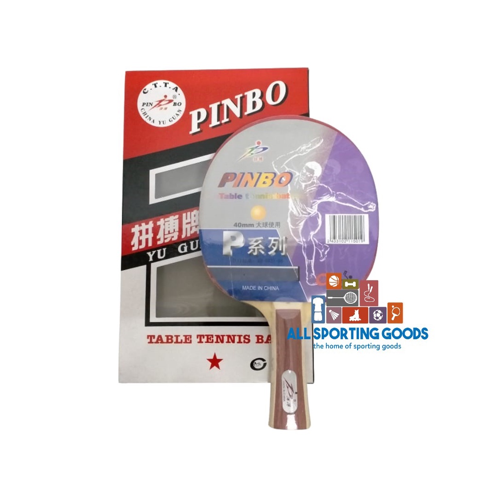 ORIGINAL Yuguan Pinbo 003 Pingpong/Table Tennis Bat | Shopee Malaysia