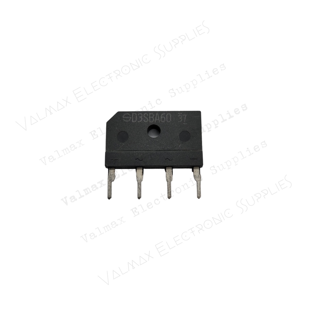 Bridge Rectifier [Short / Long] D3SB60 短/长脚桥式整流器 | Shopee Malaysia