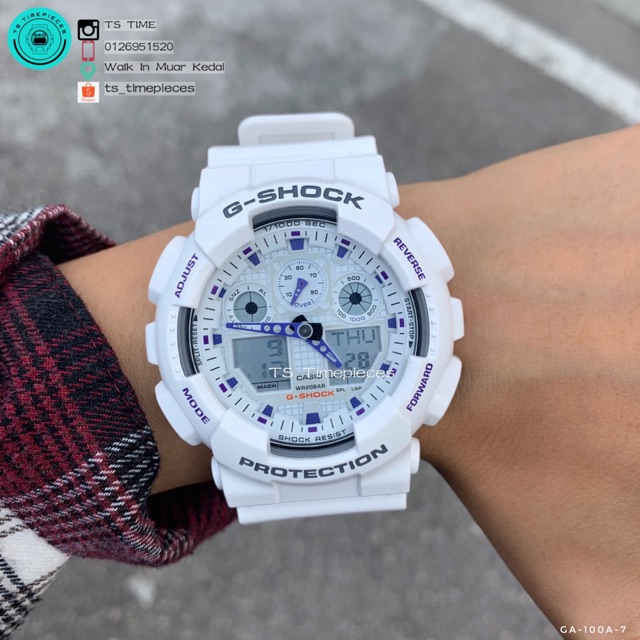 G shock ga 100 7a best sale