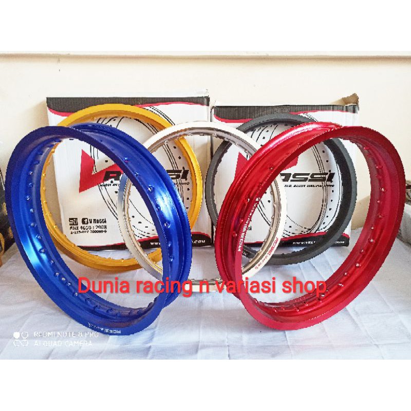 HITAM MERAH Rossi 250 17 300 17 350 17 rims are available in Gold Blue ...