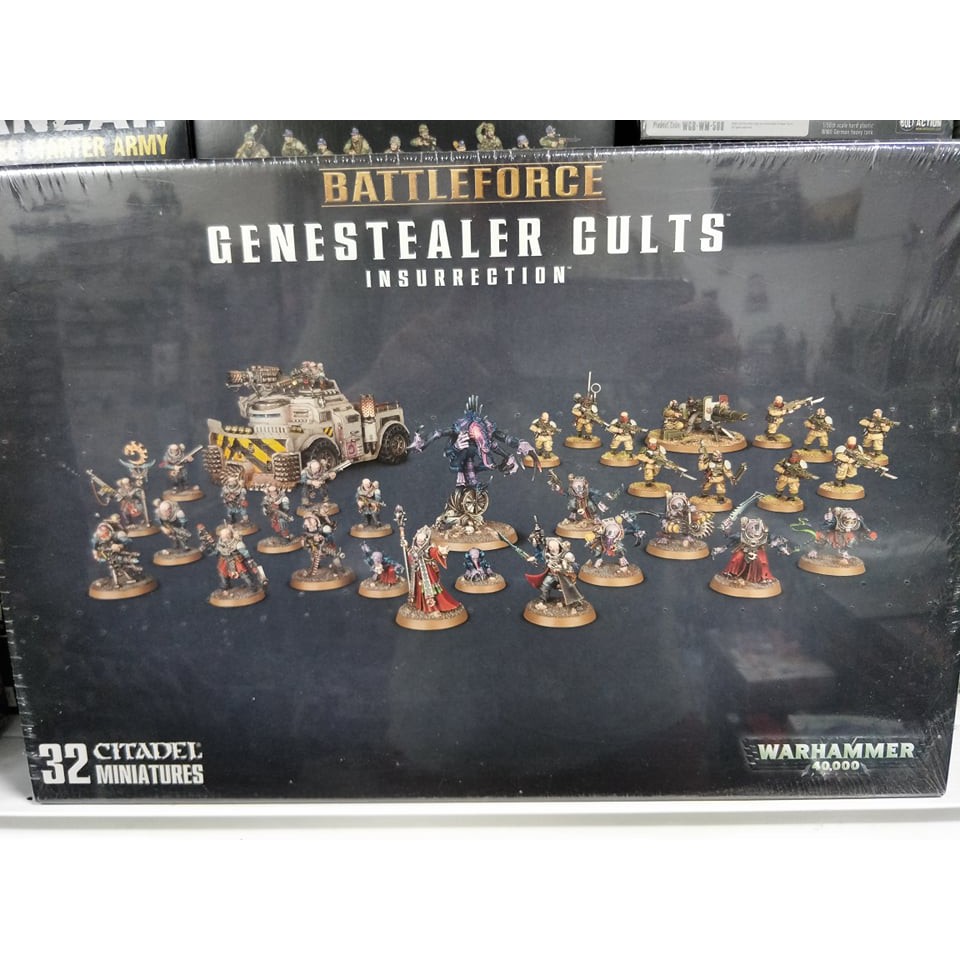 Warhammer 40K Genestealer Cults Insurrection Battleforce Shopee Malaysia