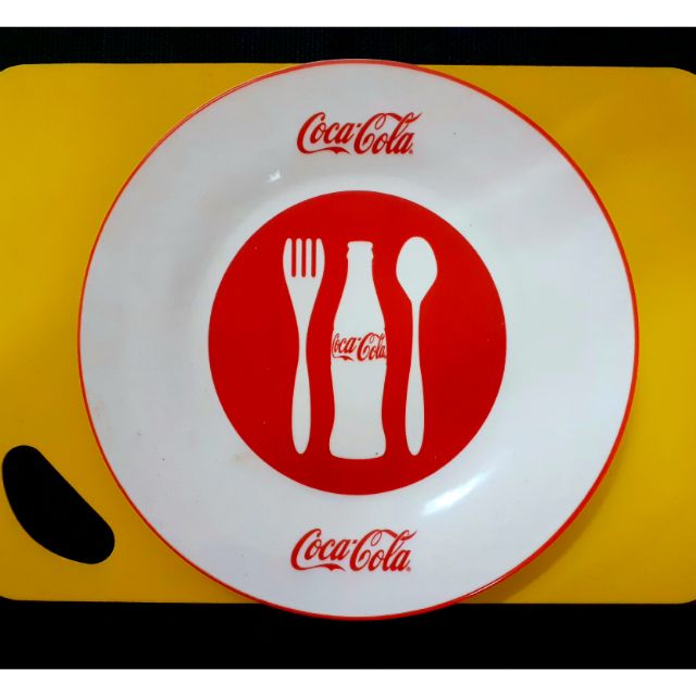 Collectibles The Malaysia Coca-cola RED COLOR Porcelain plate | Shopee ...