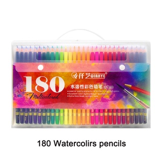 48/72/120/180 Professional Oil Colored Pencils Set Wooden - Temu
