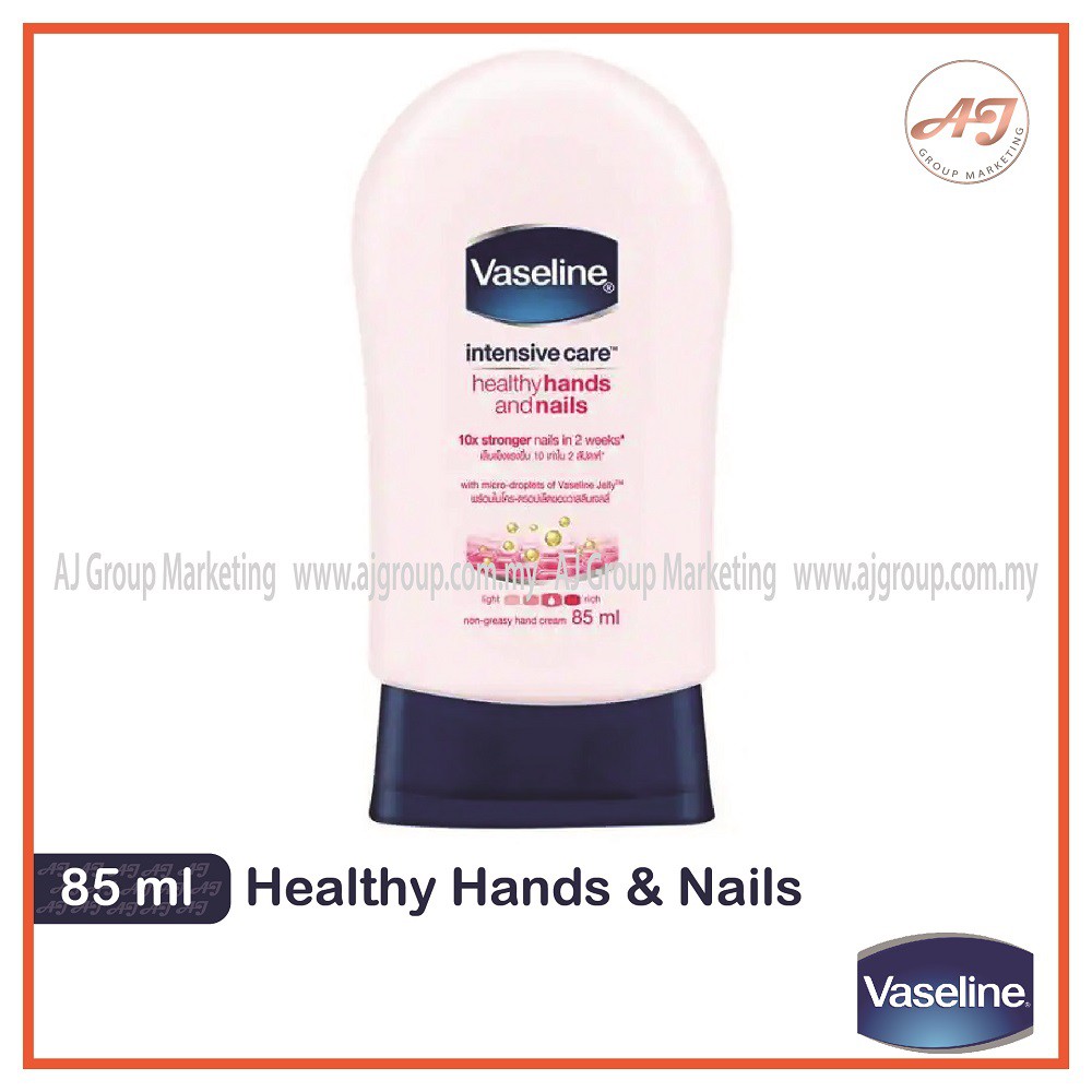 Vaseline Intensive Care Healthy Hands And Nails Strengthening 85ml Shopee Malaysia 2775