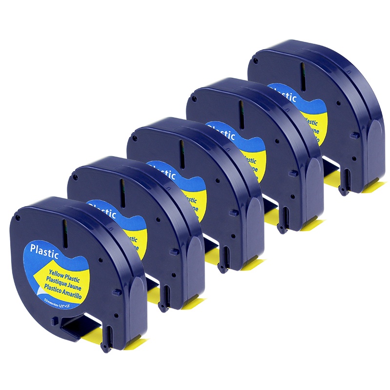 Compatible DYMO LetraTag Label Tape Refills 91332 S0721620 Plastic LT