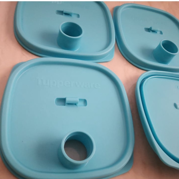 Tupperware Spare Parts Alat Ganti Fridge Water Bottle 2L Seal Cover Tap (Square Botol Cover