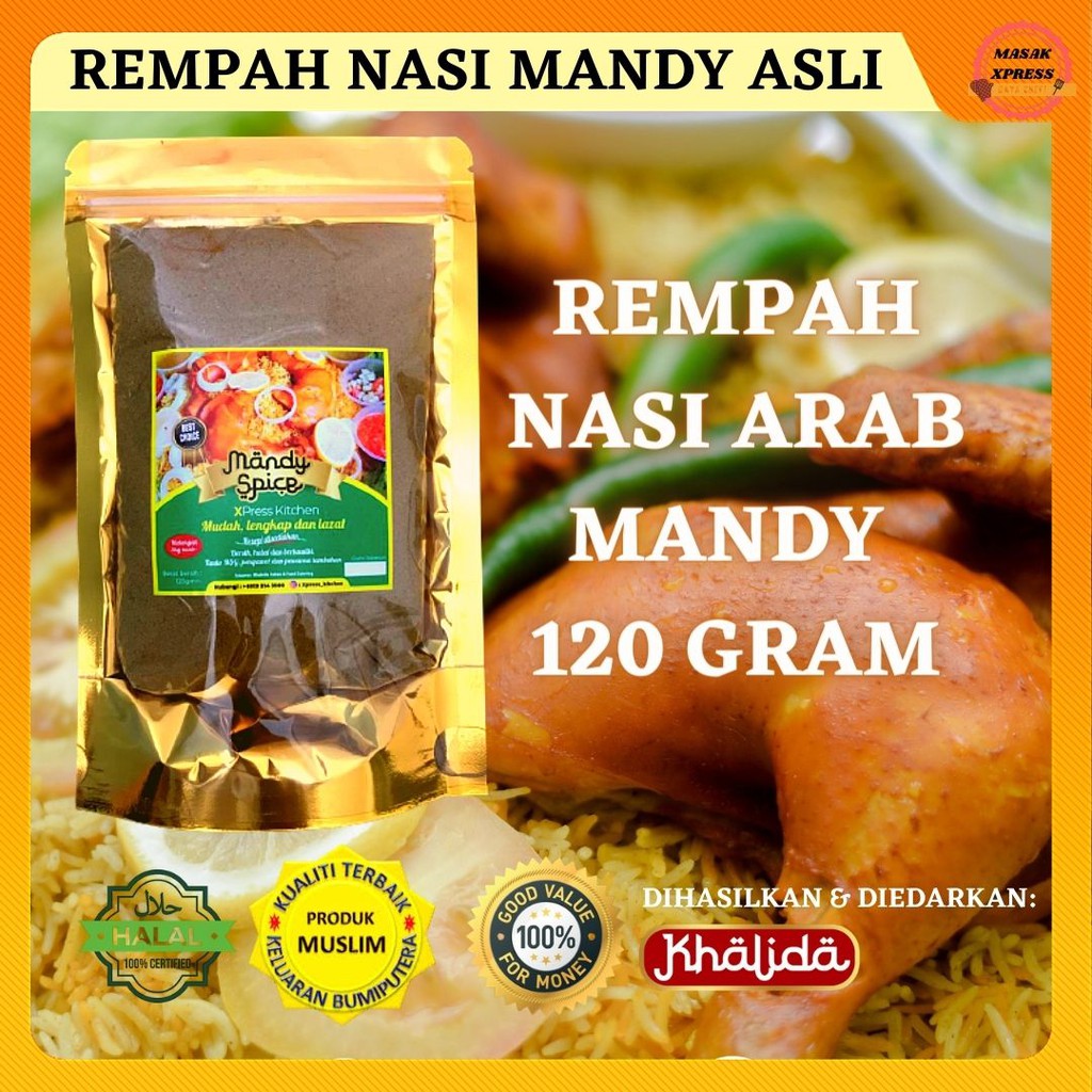 Rempah Mandy - Fresh, halal dan gerenti sedap 🍗 Berat 150gm boleh ...
