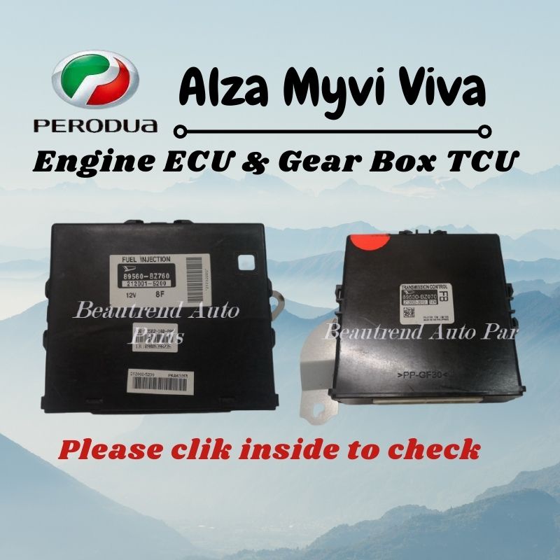 Original Perodua Myvi Viva Engine ECU Gear Box TCU Control Unit ...