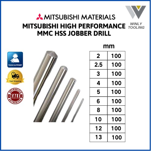 HSS Drill Blank (SKH51) 10pcs/box Shopee Malaysia