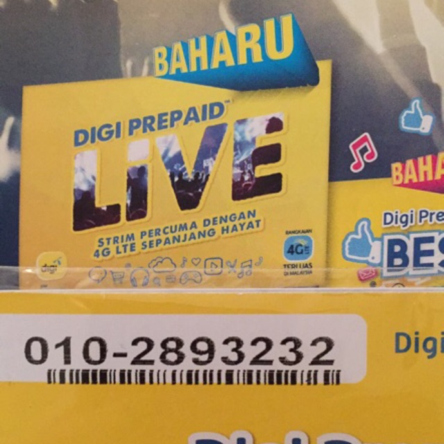 DIGI VIP Number (Prepaid) | Shopee Malaysia