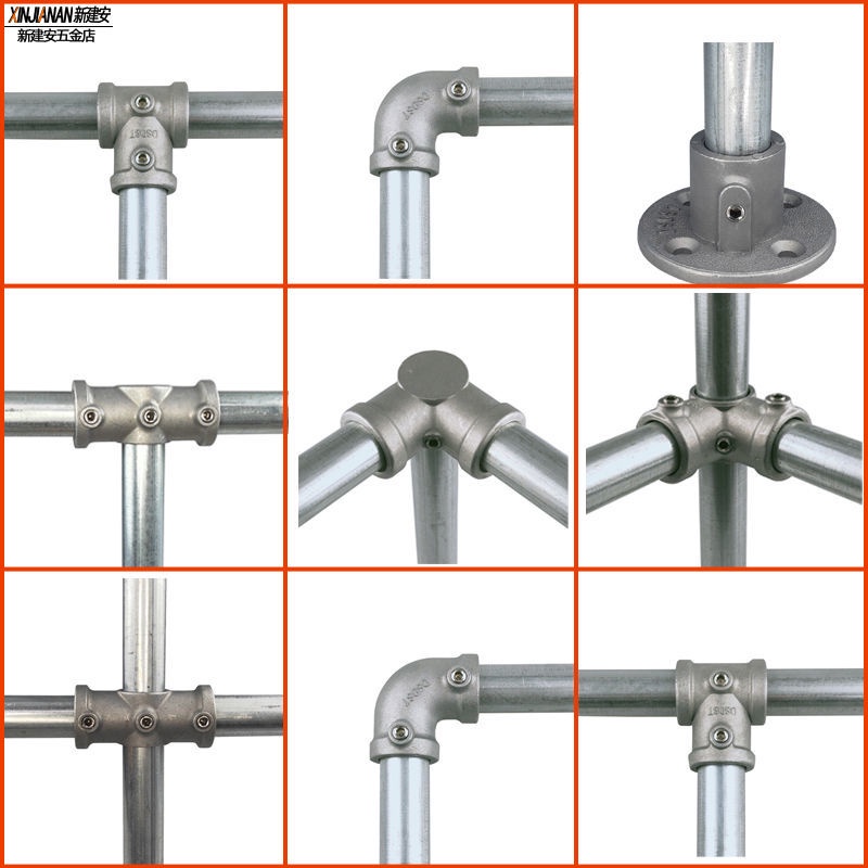 Wisdom Hardware 25mm six point aluminum alloy galvanized steel pipe ...