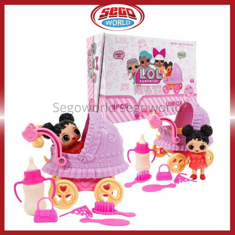 Lol doll hot sale stroller