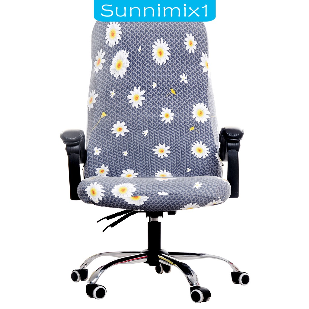 [SUNNIMIX1] Stretchable Executive Chair Covers Office Chairs Protector Slipcovers Shopee Malaysia