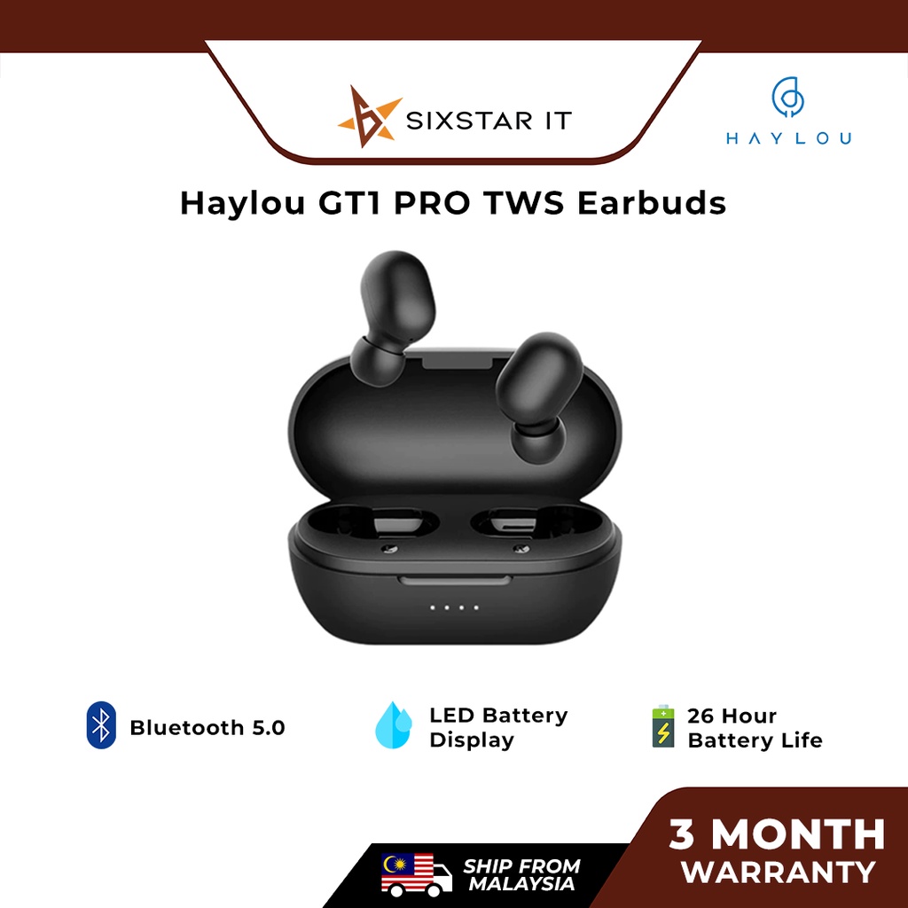 Haylou Gt1 Pro Long Battery HD Stereo TWS Bluetooth Earphones