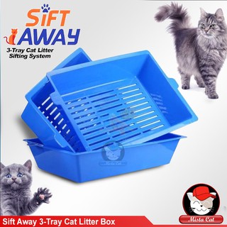 Sift away shop cat litter box