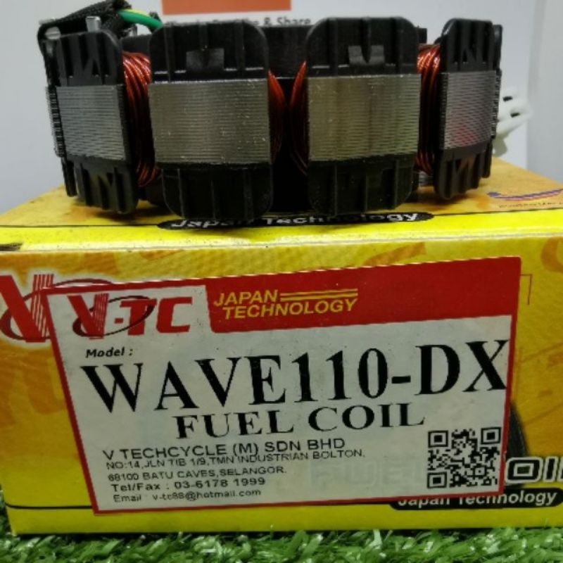 WAVE 110-DX Fuel Coil Magnet Stater Comp Coil Stater Field Coil 100% ...