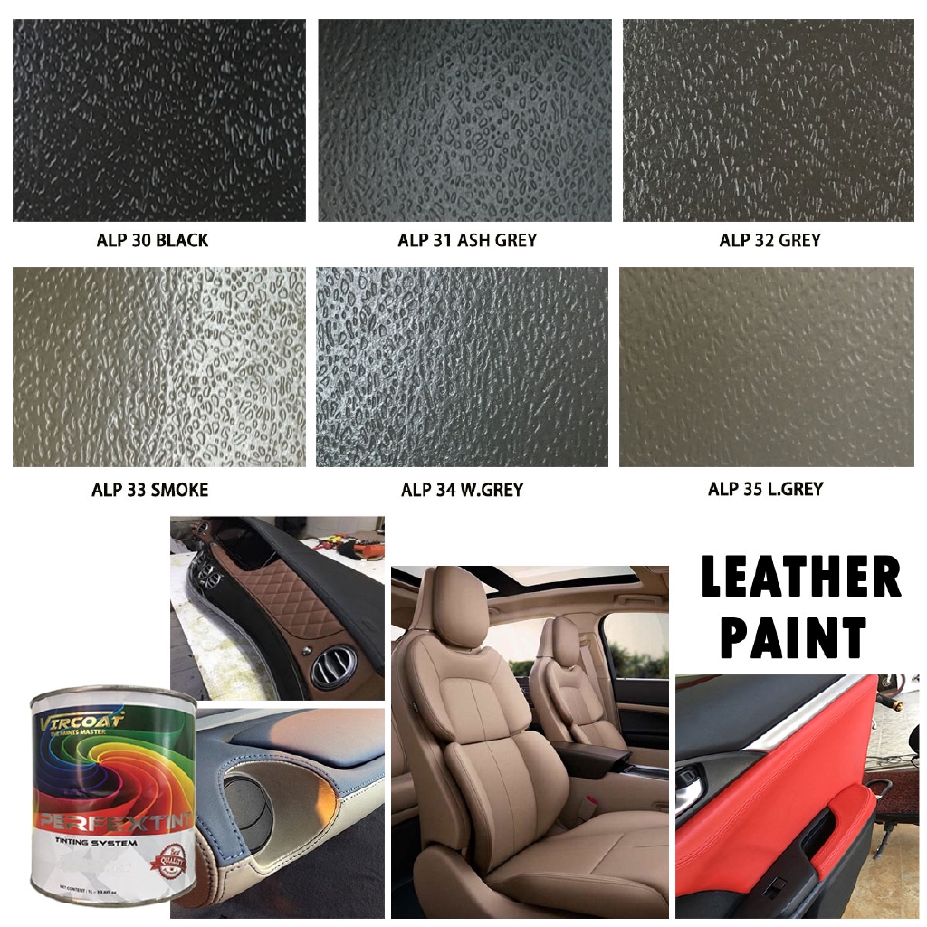 VIRCOAT AIKKA Leather Paint Car Paint for Dashboard/ Car Seat/ Door