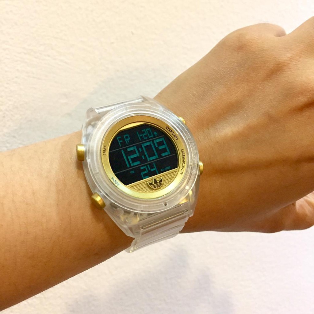 Adidas transparent watch new arrivals