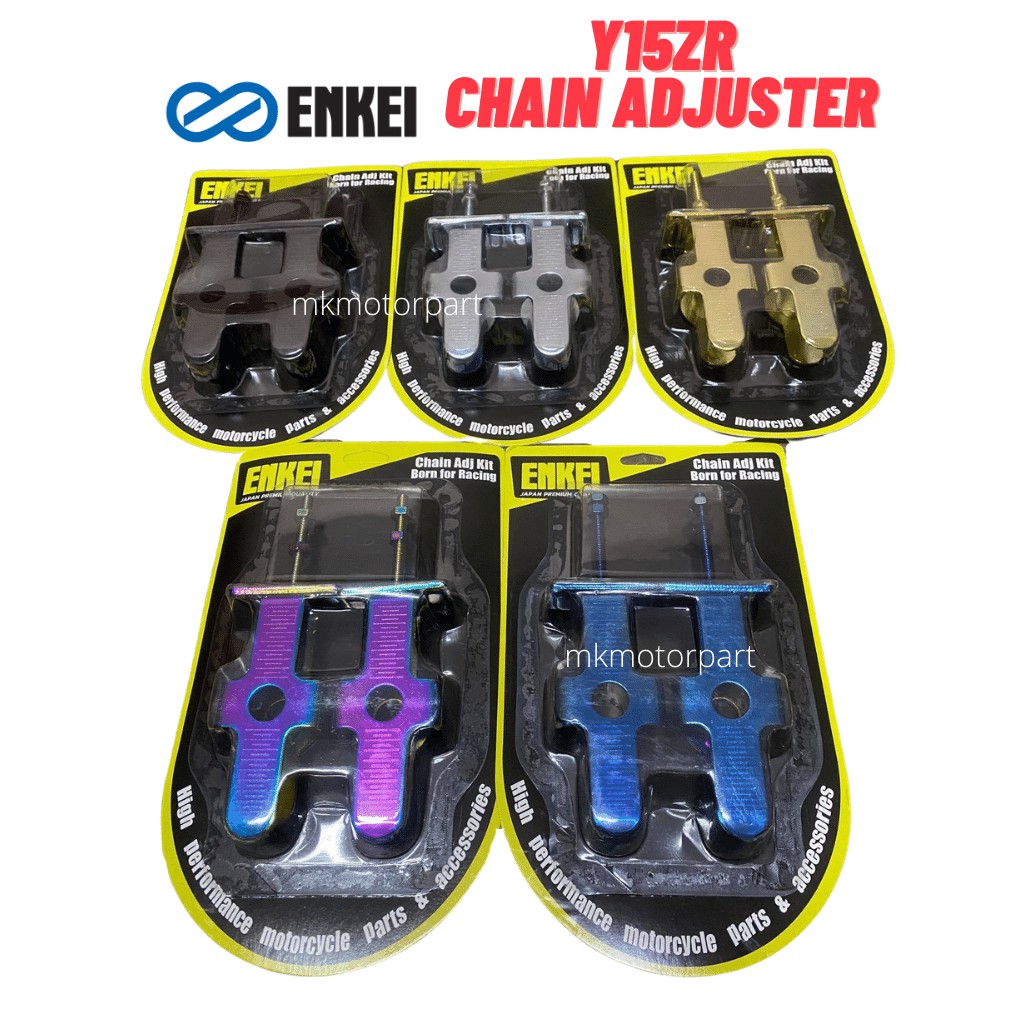 ENKEI Yamaha Y15zR CHAIN ADJUSTER ALLOY , CHAIN PULLER Ysuku Y15