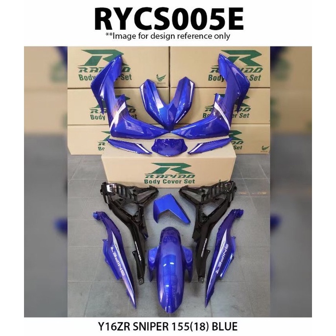 Y16 RAPIDO COVERSET ORIGINAL Y16ZR NEW SNIPER STICKER TANAM (ready ...