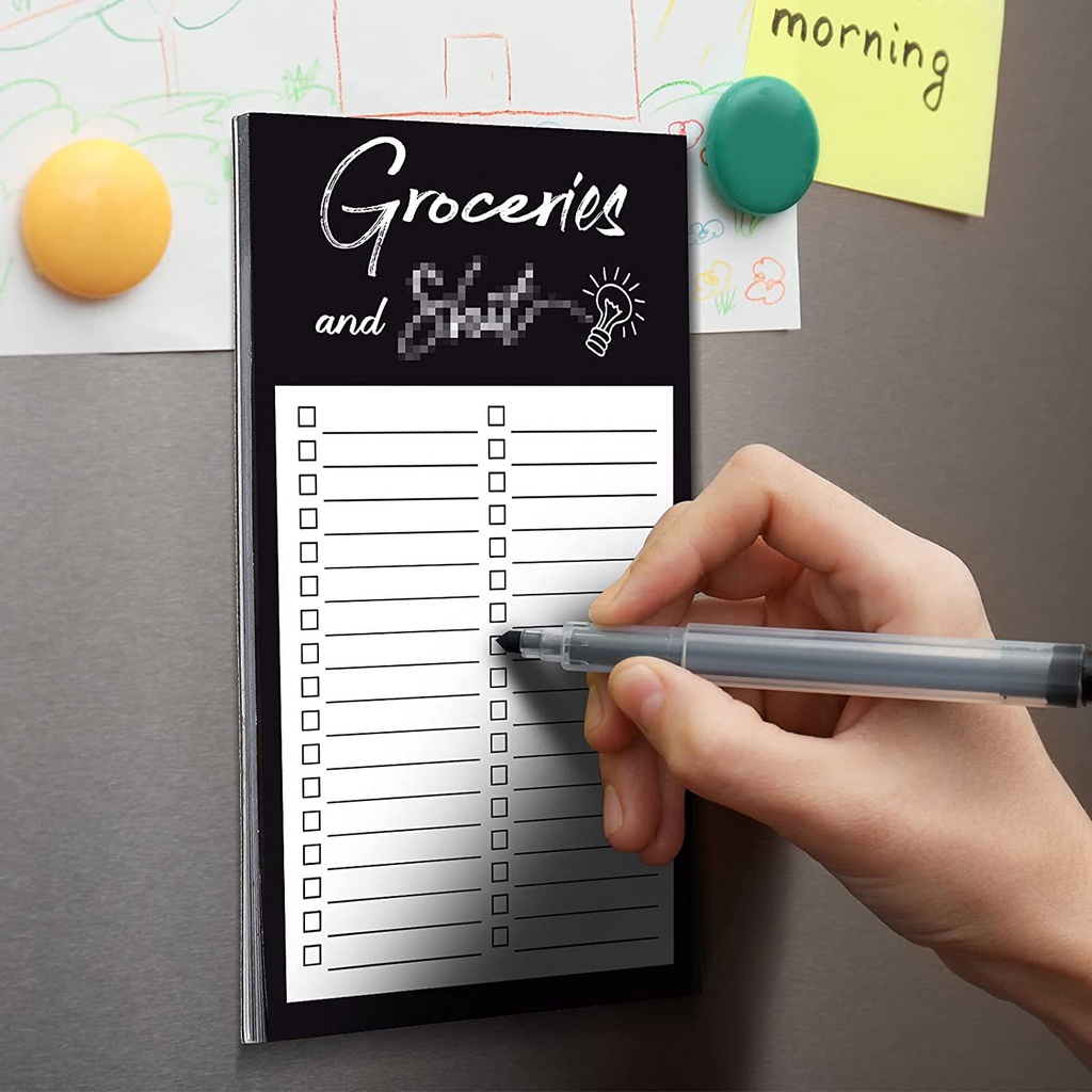 Magnetic Note Pad Simple Style Refrigerator Sticker Pencil Case ...