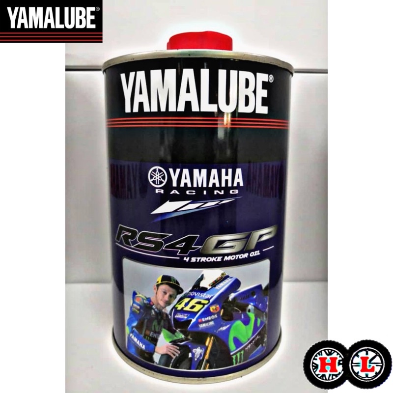 Yamahalube Yamalube RS4GP 10W-40 Fully Synthetic 4T Motor Oil Original ...
