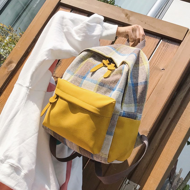 Extremely Thick Suede Rough Fabric Backpack, Beautiful Backpack, HOT