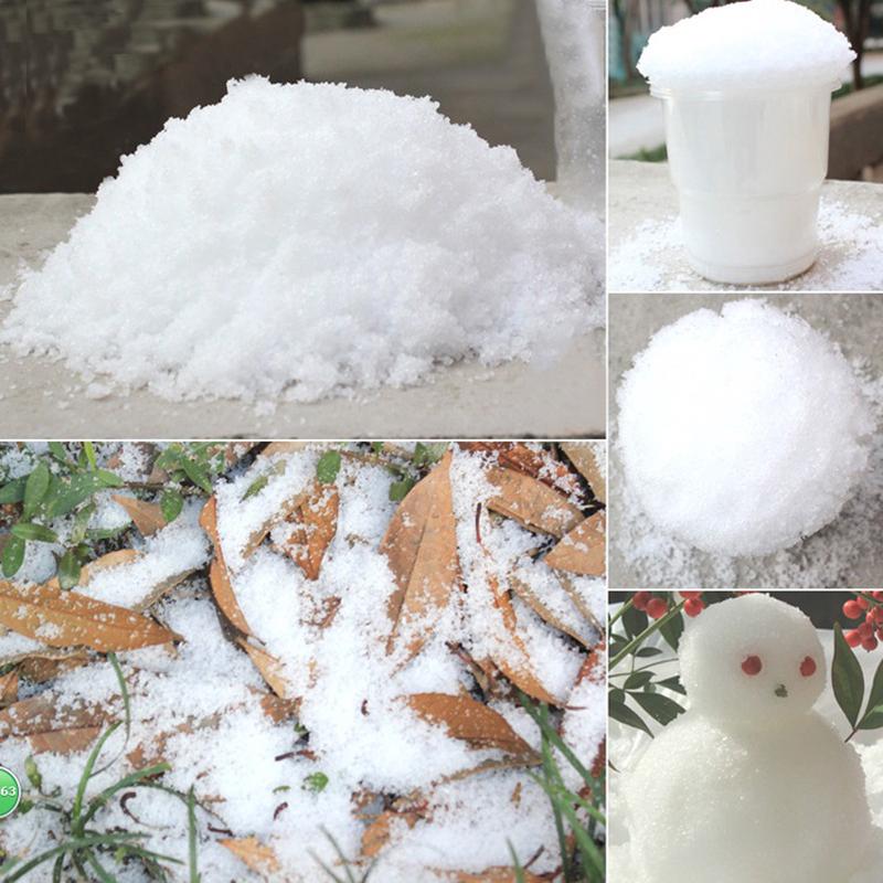 Artificial Snow Powder Frozen Party Snow 50g Fake Instant Snow