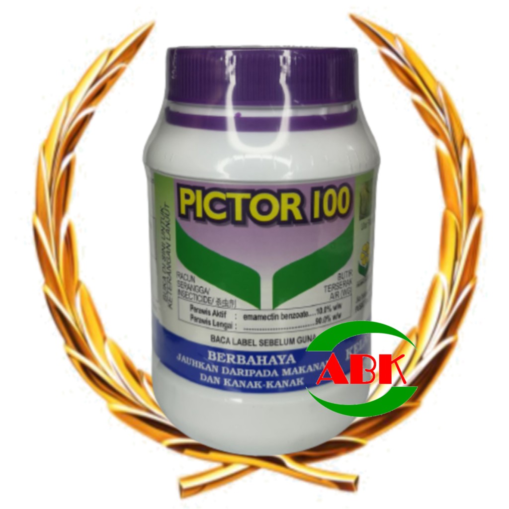 [OFFICIAL SELLER] PICTOR 100 250GM (FARMCOCHEM) RACUN SERANGGA ULAT ...