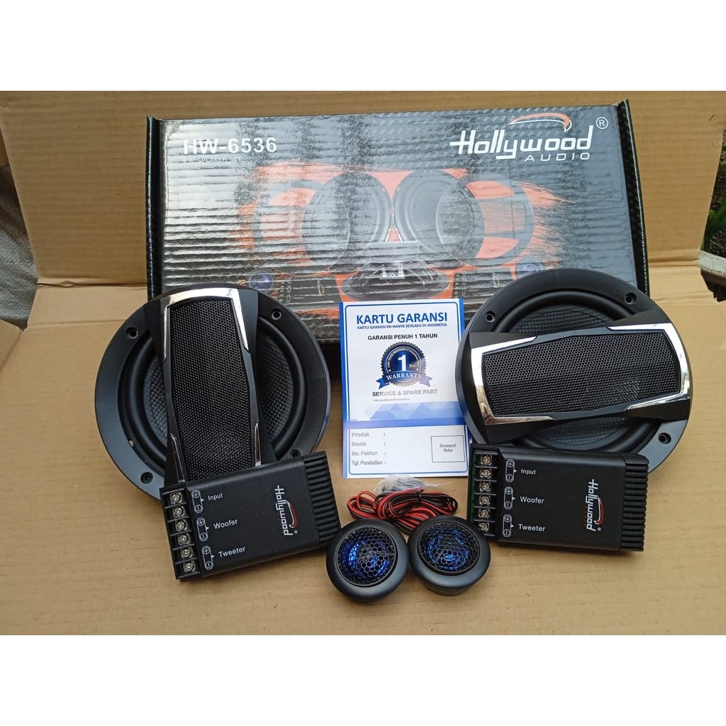 Hollywood Split Speaker 6.5" Inch Car Speaker/2 Way Split Speaker