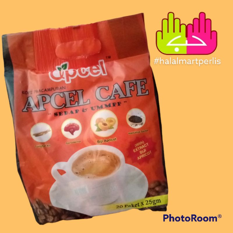 ORIGINAL APCEL KOPI HERBA I HERBS COFFEE APRICOT GANODERMA TONGKAT