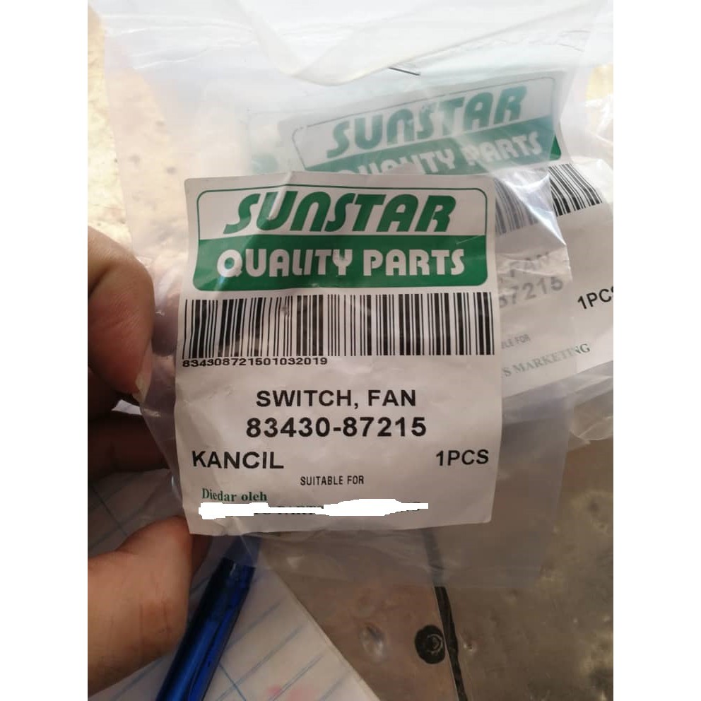Radiator Fan Switch Kancil ( 8343087215 ) Shopee Malaysia