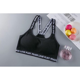 VIXEN Women Sports Bra Seamless Adjustment Underwear Bra