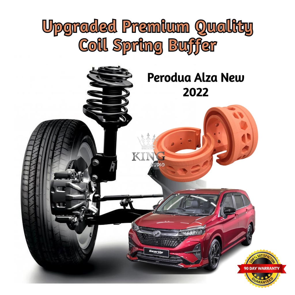 Perodua Alza New 2022 Upgraded Premium Quality Front & Rear Coil Spring