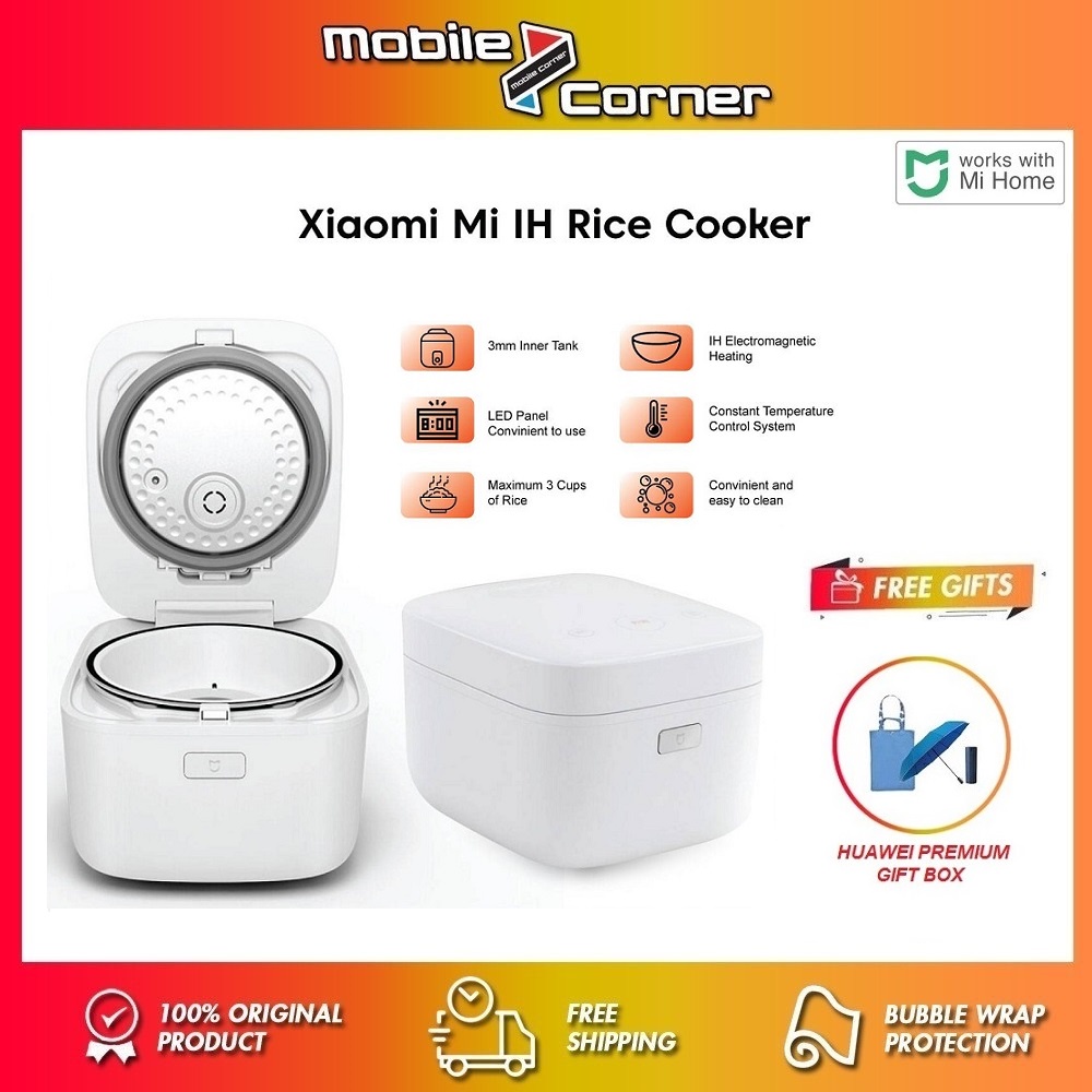 Xiaomi Mi Induction Heating IH Rice Cooker 1.0L IHFB01CM Suitable 3 to