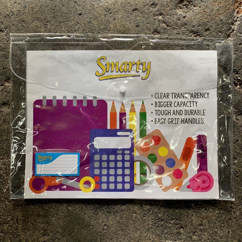 SMARTY PLASTIC EXPANDING ENVELOPE LONG | Shopee Malaysia