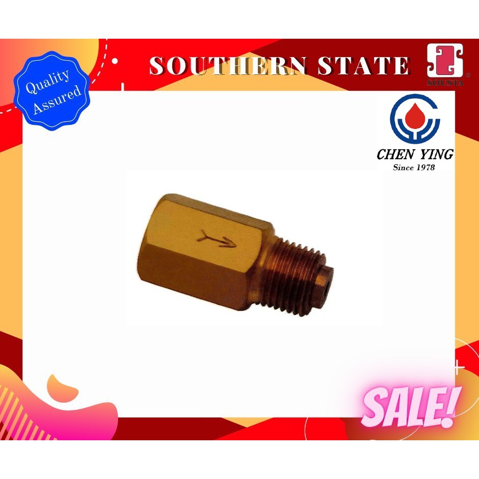 CHEN YING REVERSE FLOW STRAIGHT ADAPTER PD-4012 AND PD-6012 | Shopee ...