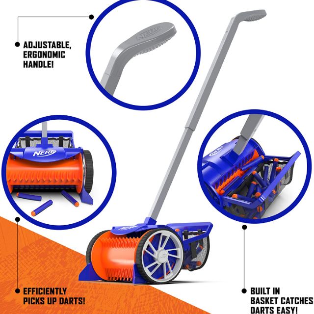 Hasbro Nerf Elite Dart Rover Collect Darts Picker Upper For Battle