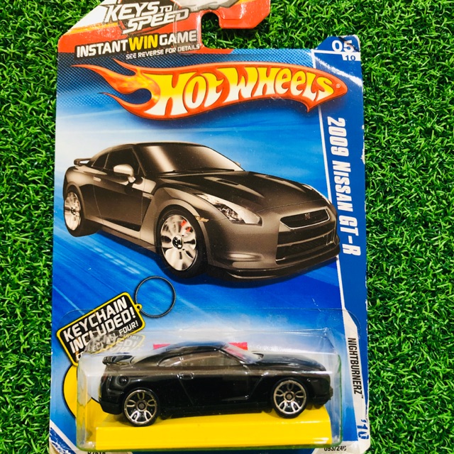 Hot Wheels 2009 Nissan GT-R Black with Key Chain | Shopee Malaysia