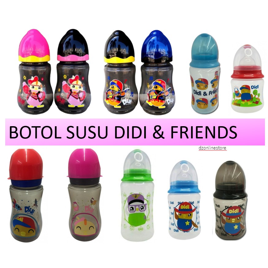 Botol Susu Didi And Friends 5oz8oz9oz12oz Shopee Malaysia