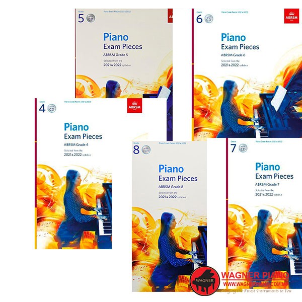 Piano Exam Pieces ABRSM 2021 & 2022 Syllabus With CD (Grade 4 / Grade 5 ...