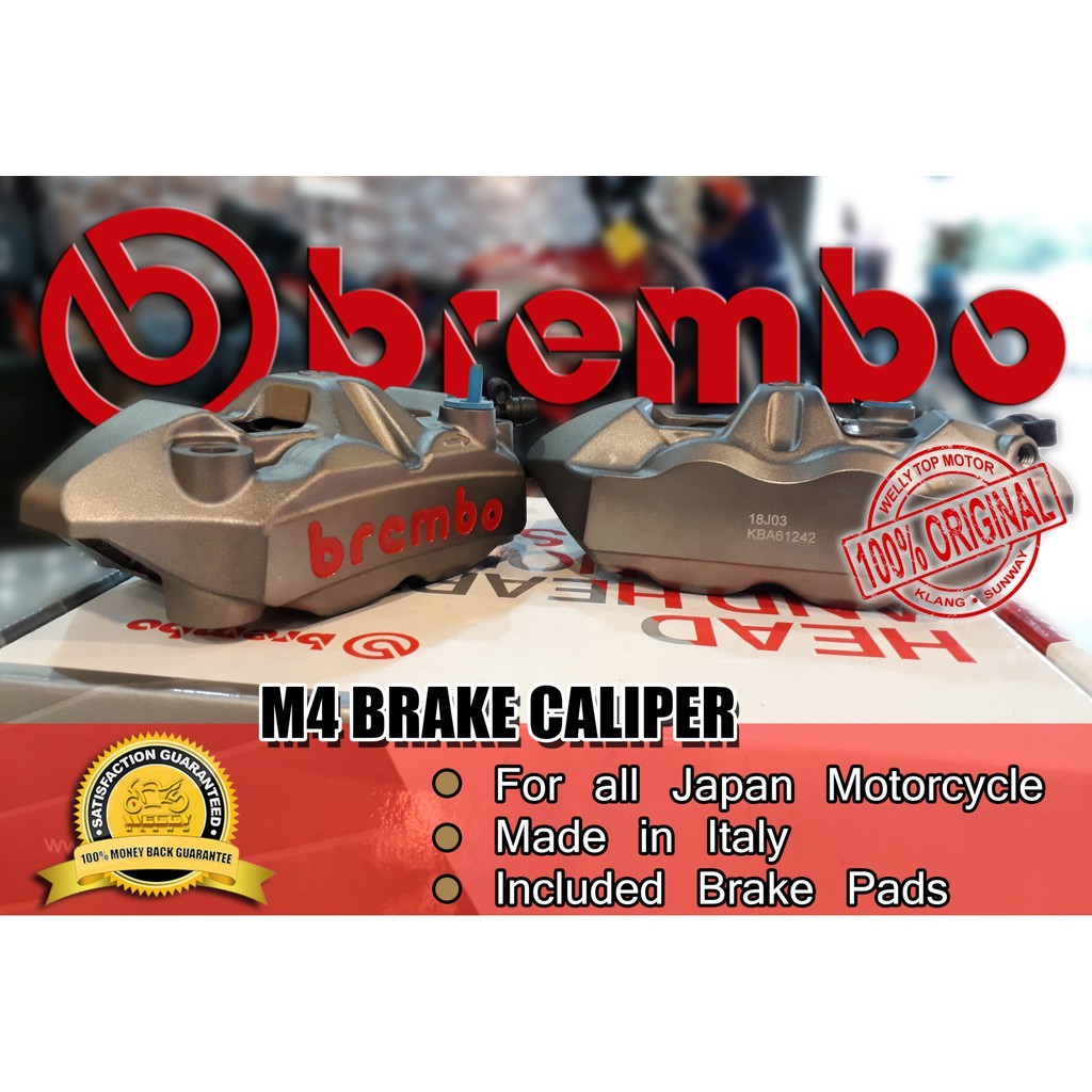 Brembo M4 Brake Caliper 100mm Y15ZR Y15 ZR Ducati Panigale 1098 1198